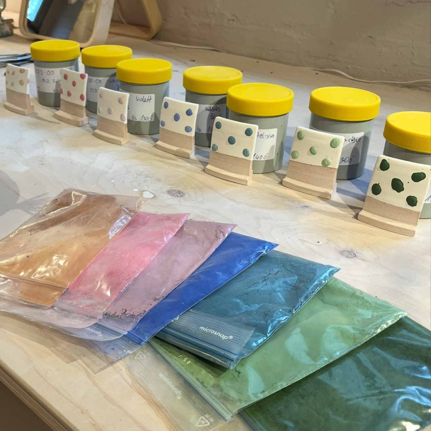 Keramik selber bemalen - Glasurworkshop