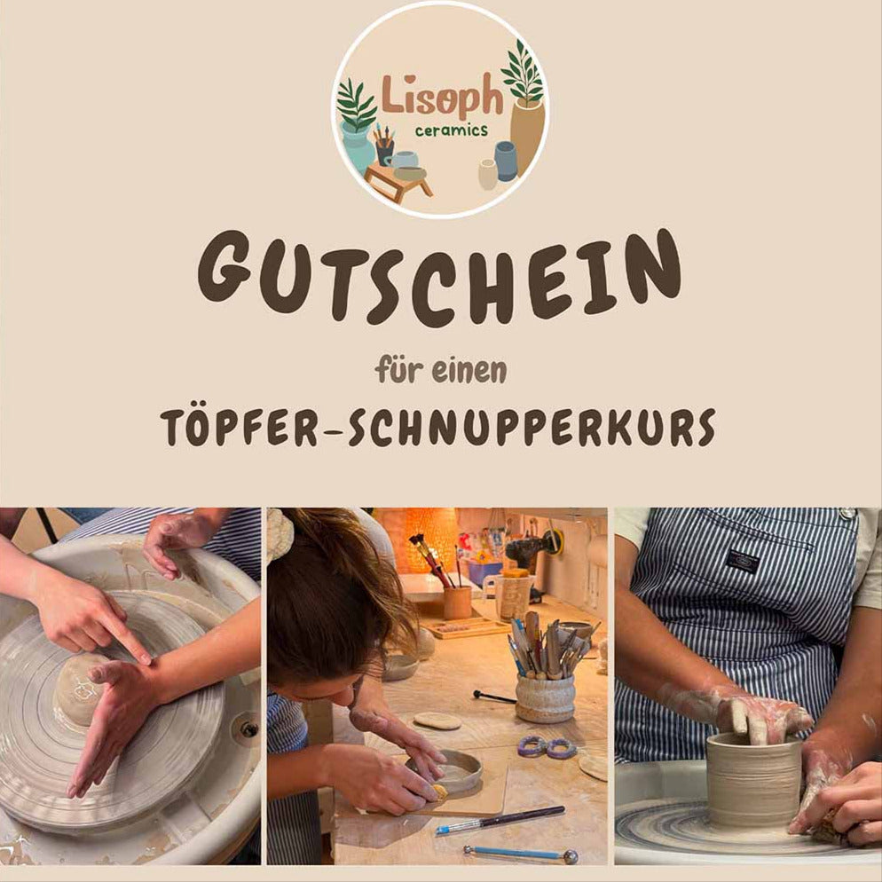 Gutschein - Schnupper Töpferkurs für Gruppen