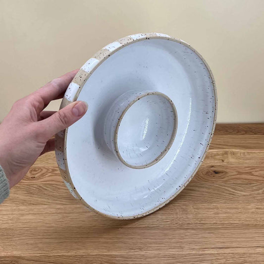 Keramik Chip and Dip Bowl